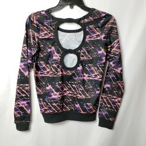 Jessica Simpson City Lights Open Back Sweatshirt